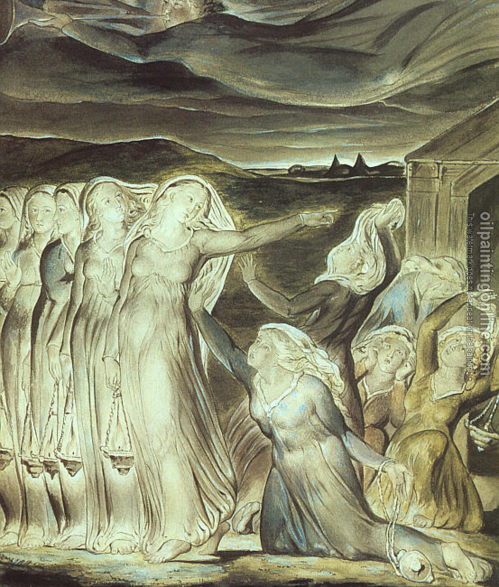 Blake, William - The Parable of the Wise and Foolish Virgins